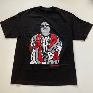 Bobby Fresh Biggie Smalls Notorious Black Red Art Short Sleeve T-Shirt Men’s XL